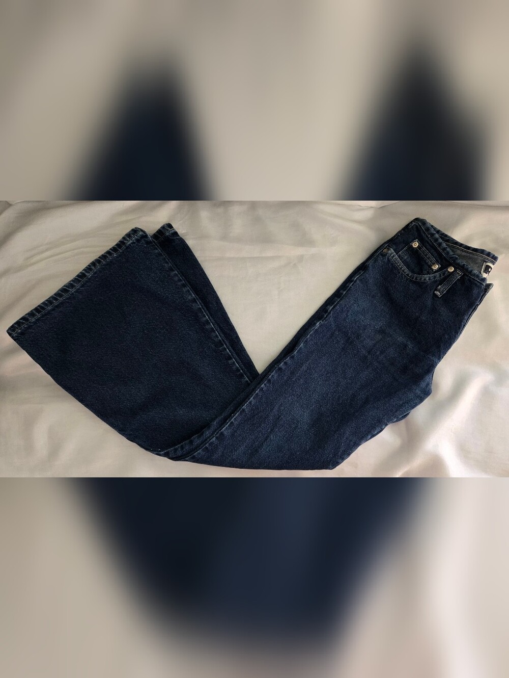 Vintage Rave 4 Real Extreme Bell Bottoms Low Rise Euc Jrs Sz 5
